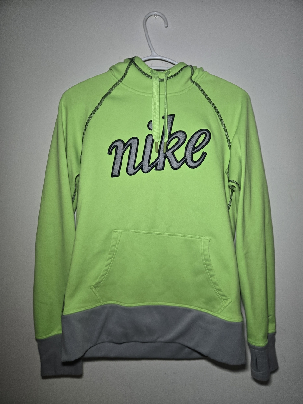 Wmns Nike Neon Lime Pullover Hoodie